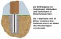 Preview: Pfostenträger T-Stahldolle Weite: 91 mm